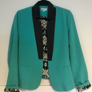 Small turquoise women’s blazer
